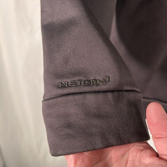 Under Armour Hoodie Men's XL Brown Camo Drawstring Pullover Loose - Picture 4 of 8